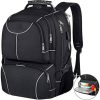 17L Insulated Laptop Backpack w/ Built-in Lunch Cooler