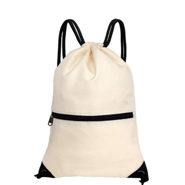 Durable Polyester Drawstring Gym Bag– Swim & Basketball