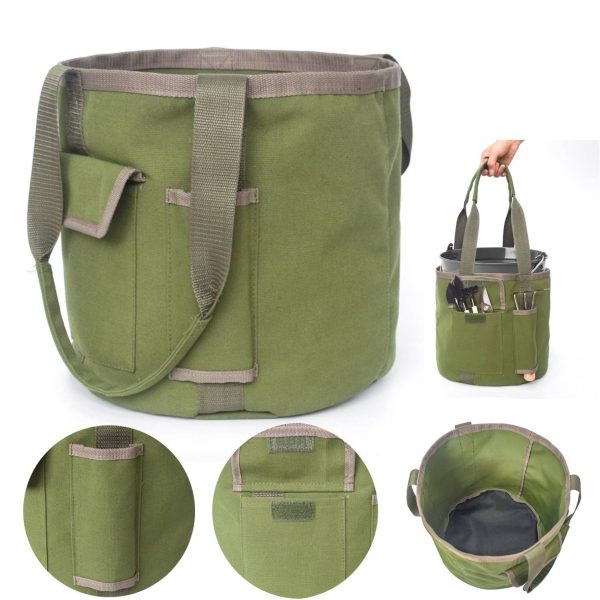 Portable Matching Garden Bucket Bag