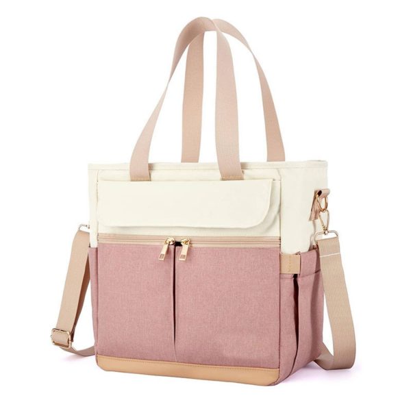 16.2L Women's Oxford Lunch Cooler Tote Bag w/Shoulder Strap