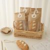 Eco Paper Foldable Bread Shaped Shopping Bag