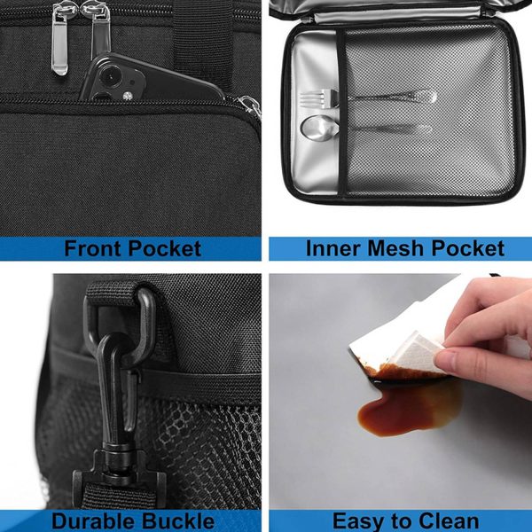 8L Food Grade Insulated Lunch Cooler Bag for Work Picnic