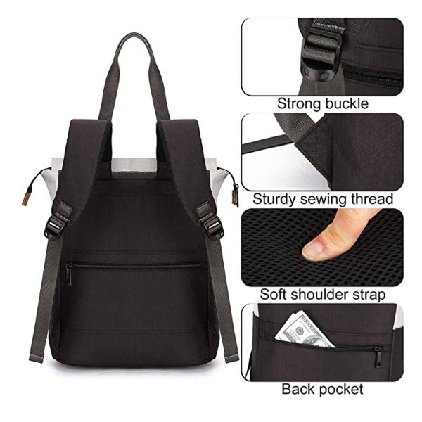 Large Travle Laptop Tote Backpack