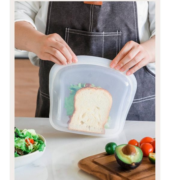 Food Grade Platinum Silicone Bags for Airtight Storage