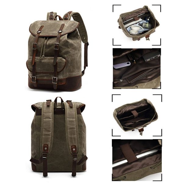 Unisex Canvas Casual Rucksack