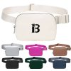 Mini Polyester Fanny Pack - Waterproof & Adjustable Strap