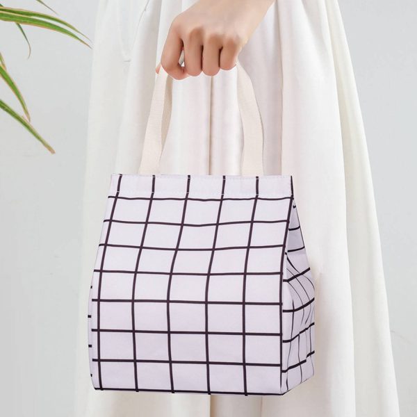 Portable Waterproof Insulated Lunch Bag with Large Capacity