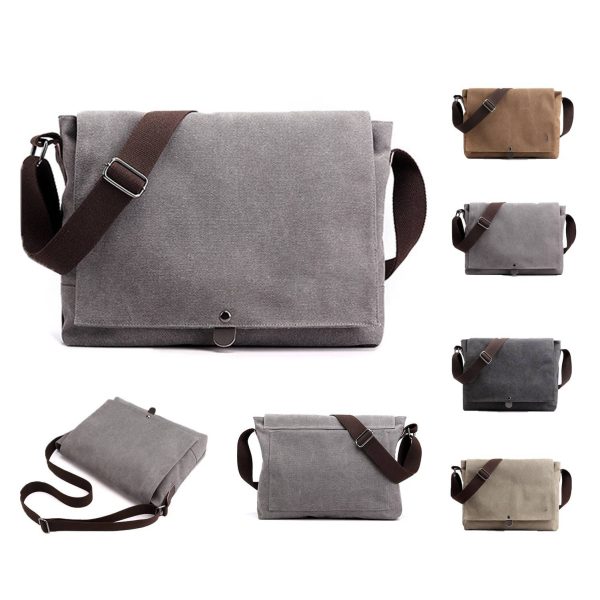 Canvas Crossbody Casual Messenger Bag