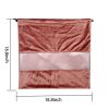 Velvet Dustproof Storage Bags with Transparent Panel