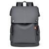 PU Leather Waterproof Business Backpack w/ USB Port