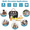 11L Non-Woven Insulated Lunch Cooler Tote Bag w/ Handle