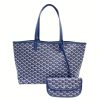 Large Capacity Linen Canvas Beach Bag w/ Wallet