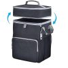 34L Insulated Leakproof Foldable Rolling Cooler Bag