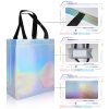 Reusable Waterproof Iridescent Non Woven Tote Bag