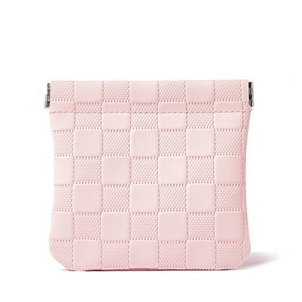 Travel Mini PU Makeup Bag with Snap Closure & Nylon Lining