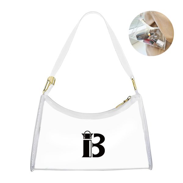 Summer New Clear PVC Shoulder Bag – Waterproof & Lightweight