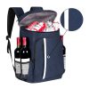 32L Portable Insulated Polyester Cooler Backpack