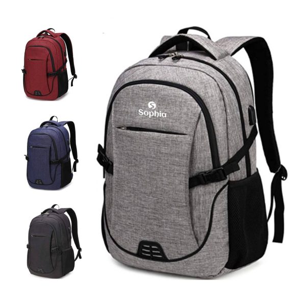 Travel Backpacks Bookbag with USB Charging