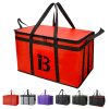 77L Insulated Non-Woven Food Delivery Bag w/ Custom Logo