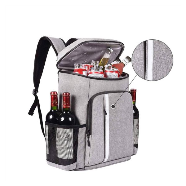 32L Portable Insulated Polyester Cooler Backpack