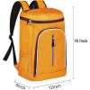 30L Waterproof Insulated Cooler Backpack w/ Oxford Fabric