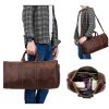 Cowhide Leather Travel Luggage Bag