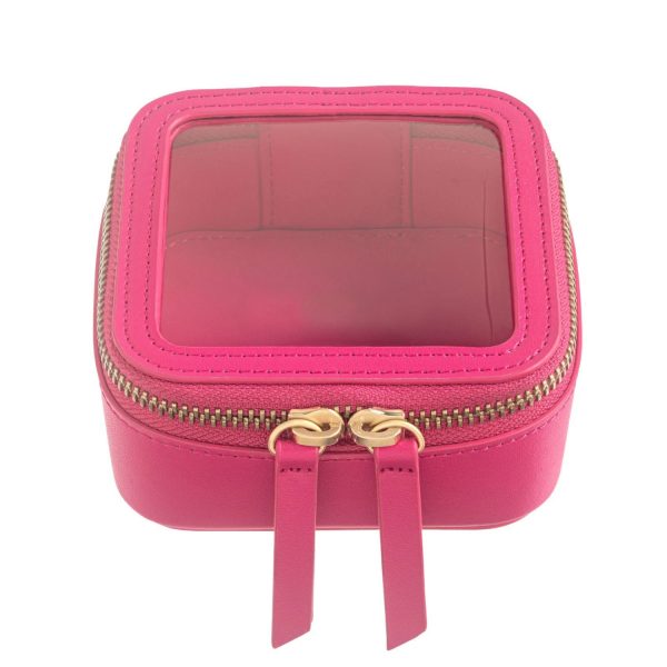 PU Leather Travel Makeup Bag – Portable & Spacious
