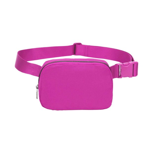 Mini Polyester Fanny Pack - Waterproof & Adjustable Strap