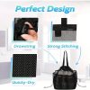 Portable Mesh Toiletry Bag with Drawstring & Multi Pocket