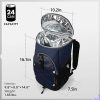 15L Insulated Oxford Picnic Backpack for Outdoor Camping