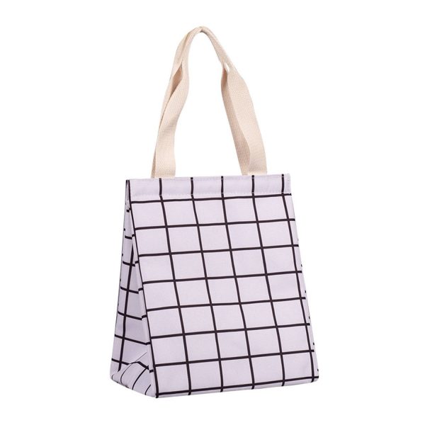 Portable Waterproof Insulated Lunch Bag with Large Capacity