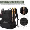 26L Waterproof Fishing Backpack w/ Cooler Compartment