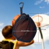Mesh Sport Carry Bag with Pocket & Carabiner Clip