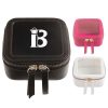 PU Leather Travel Makeup Bag – Portable & Spacious