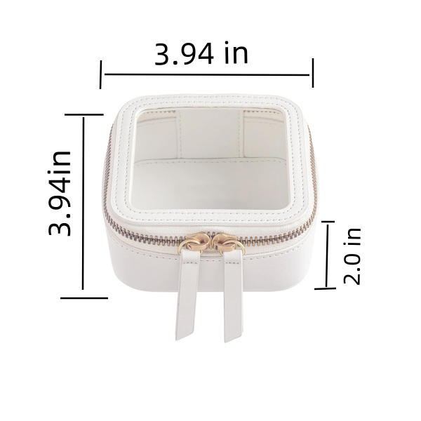 PU Leather Travel Makeup Bag – Portable & Spacious