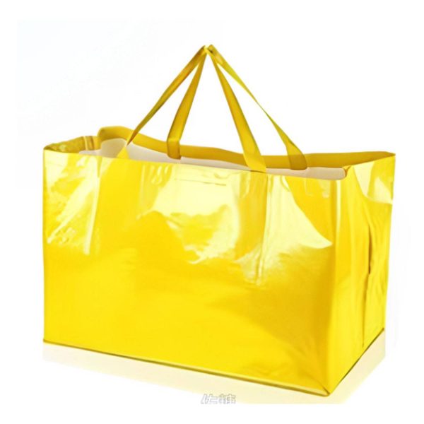 PP Woven Waterproof Foldable Shopping Bag w/ Handle