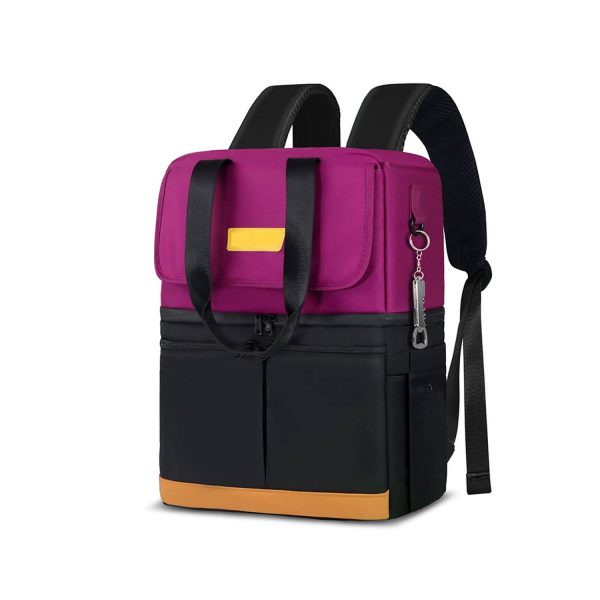 36 Can Waterproof Nylon Cooler Backpack for Picnic