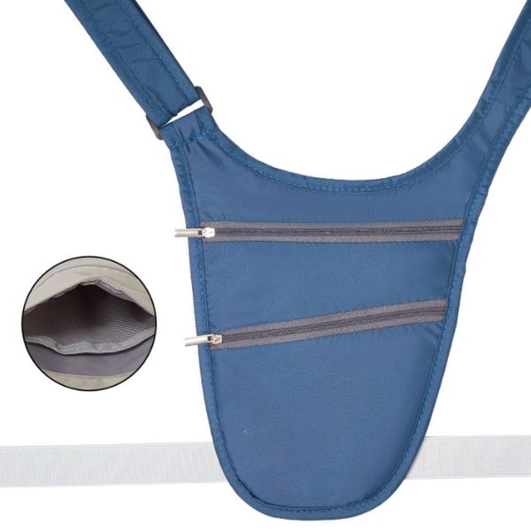 Nylon Travel Anti-Theft Waist Bag – Secure & Lightweight