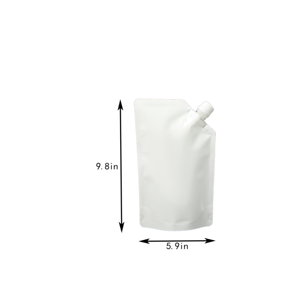 27oz Customizable Leakproof Spout Pouch with Wide Base