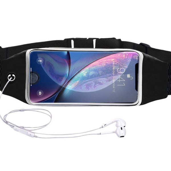 Waterproof Sport Waist Bag – Touchscreen-Compatible Design