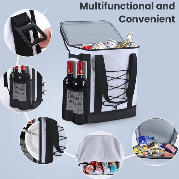 20L Waterproof Insulated Cooler Backpack for Camping Picnic