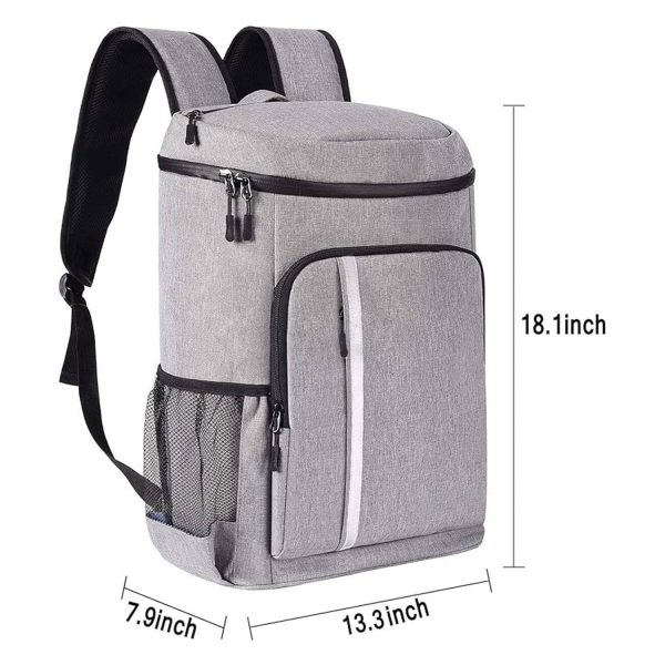 32L Portable Insulated Polyester Cooler Backpack