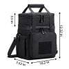 16L Double Deck Nylon Cooler Bag w/Adjustable Strap