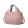 Multi-Pocket Oxford Insulated Cooler Lunch Bag w/ Handle