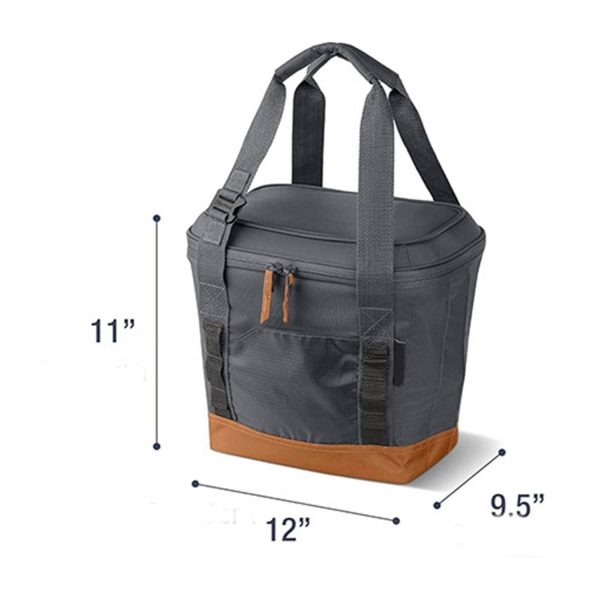 18-Can Foldable Cooler Bag – Leakproof Oxford Outdoor Tote