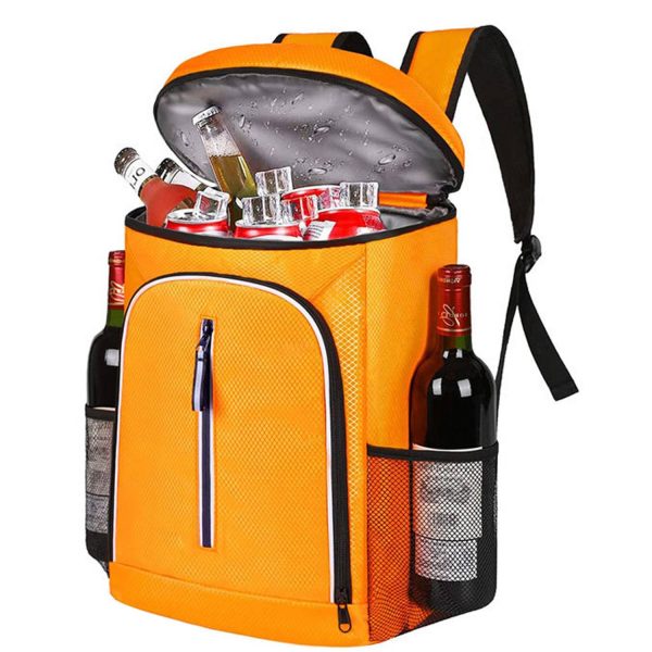 30L Waterproof Insulated Cooler Backpack w/ Oxford Fabric
