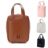 Portable PU Leather Cosmetic Bag – Large Capacity
