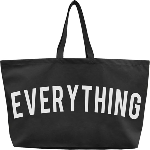 Large Capacity Portable Canvas Tote Bag
