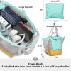 Large Capacity Foldable Nylon Mesh Tote Bag