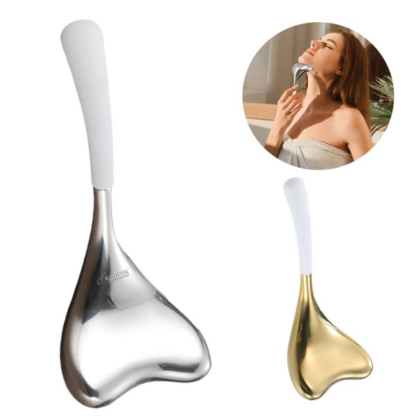 Stainless Steel Facial Massage Cold Compress Ice Wave Ball